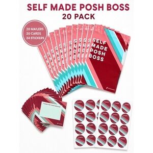 Poshmark Poly Mailers Bundle 20 Self Seal Bags 20 Thank You Cards 24 Stickers